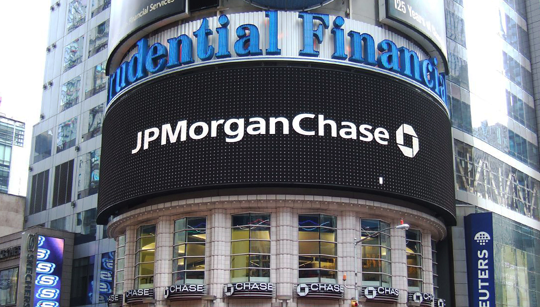 Photo of JPMorgan Chase in New York City.